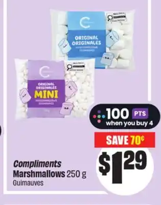 FreshCo Compliments Marshmallows 250 g offer