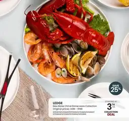Stokes LEDGE New Bone China Dinnerware Collection offer