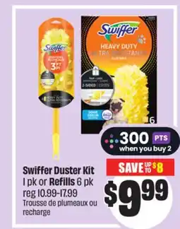 FreshCo Swiffer Duster Kit 1 or or Refills 6 pk offer