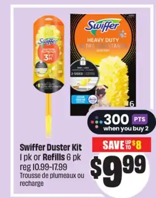 FreshCo Swiffer Duster Kit 1 or or Refills 6 pk offer