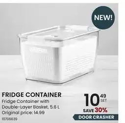 Stokes Fridge Container with Double-Layer Basket offer