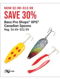 Cabela's Bass Pro Shops XPS Canadian Spoons offer