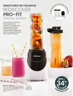 Stokes PRO-FIT One-Touch Blender with Stainless Steel Blades offer