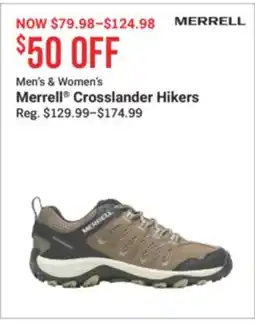 Cabela's Merrell Crosslander Hikers offer