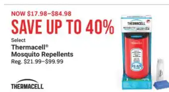 Cabela's Select Thermacell Mosquito Repellents offer