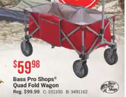 Cabela's Bass Pro Shops Quad Fold Wagon offer