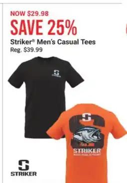Cabela's Striker Men's Casual Tees offer