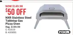 Cabela's NXR Stainless Steel Tabletop Gas Pizza Oven offer