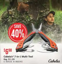 Cabela's Cabela's 7-in-1 Multi-Tool offer
