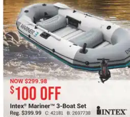 Cabela's Intex Mariner 3-Boat Set offer