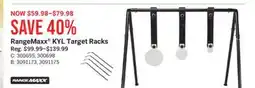 Cabela's RangeMaxx KYL Target Racks offer