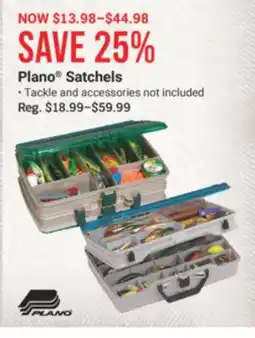 Cabela's Plano Satchels offer