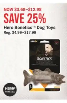 Cabela's Hero Bonetics Dog Toys offer