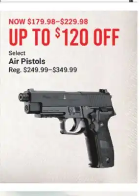 Cabela's Select Air Pistols offer