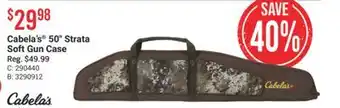 Cabela's Cabela's 50 Strata Soft Gun Case offer