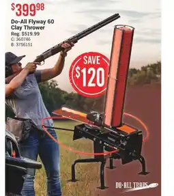 Cabela's Do-All Flyway 60 Clay Thrower offer