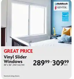 Home Hardware Vinyl Slider Windows offer