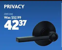 Home Hardware Matte Black Latitude Privacy offer