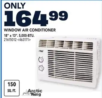 RONA ARCTIC KING WINDOW AIR CONDITIONER offer