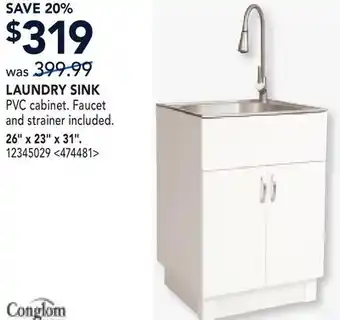 RONA LAUNDRY SINK offer