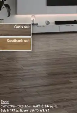 RONA NATURE and MONUMENT vinyl flooring offer