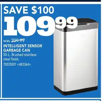 RONA INTELLIGENT SENSOR GARBAGE CAN offer