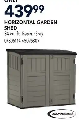 RONA SUNCAST HORIZONTAL GARDEN SHED offer