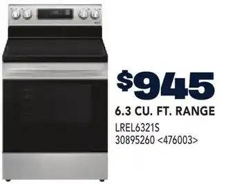 RONA 6.3 CU. FT. RANGE offer