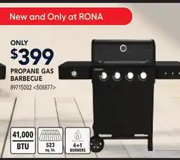 RONA PROPANE GAS BARBECUE offer