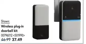 RONA Wireless plug-in doorbell kit offer