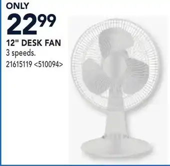RONA 12 DESK FAN offer