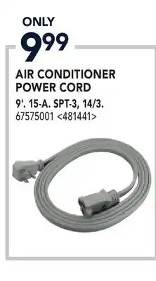 RONA AIR CONDITIONER POWER CORD offer