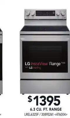 RONA 6.3 CU. FT. RANGE offer
