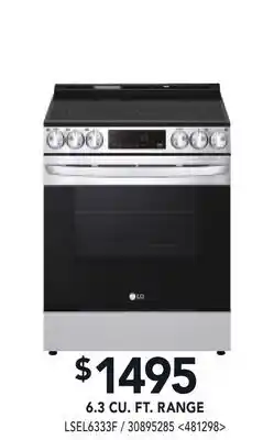RONA 6.3 CU. FT. RANGE offer