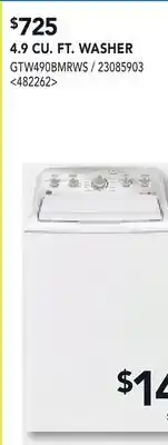 RONA GE 4.9 CU. FT. WASHER offer