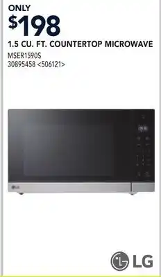 RONA 1.5 CU. FT. COUNTERTOP MICROWAVE offer
