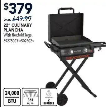 RONA 22 CULINARY PLANCHA offer