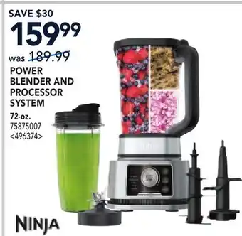 RONA POWER BLENDER AND PROCESSOR SYSTEM 72 - oz offer