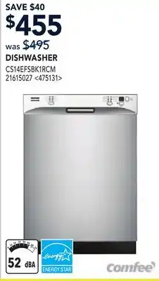 RONA COMFEE DISHWASHER offer