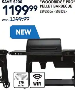 RONA WOODRIGE PRO PELLET BARBECUE offer