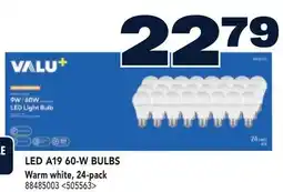 RONA LED A19 60-W BULBS offer