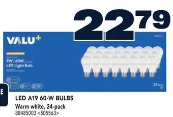 RONA LED A19 60-W BULBS offer