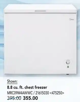 RONA 8.8 cu. ft. chest freezer offer