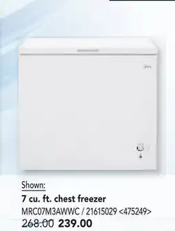 RONA 7 cu. ft. chest freezer offer