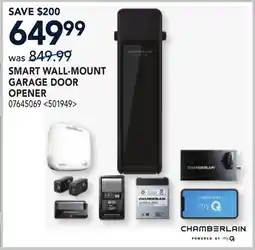 RONA SMART WALL-MOUNT GARAGE DOOR OPENER offer