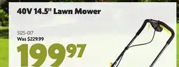 Home Hardware 14.5 Cordless Lawn Mower - 40V Max offer