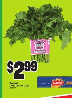 Chalo FreshCo Rapini Product of USA offer