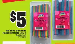 Chalo FreshCo Ma Zone Bonbons Rainbow Belts 260 g Assorted offer