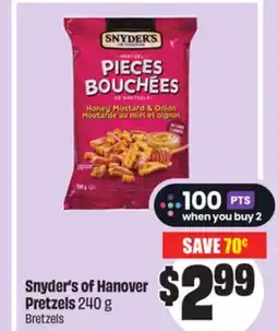 Chalo FreshCo Snyder's of Hanover Pretzels 240 g offer