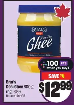 Chalo FreshCo Brar's Desi Ghee 800 g offer